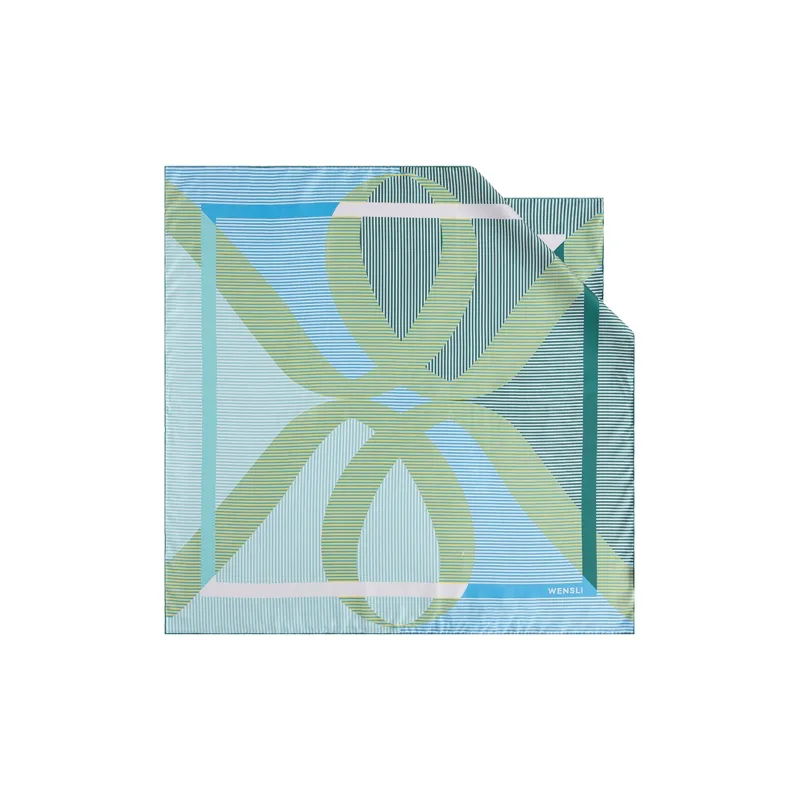 WENSLI Silk Scarves Women's-0