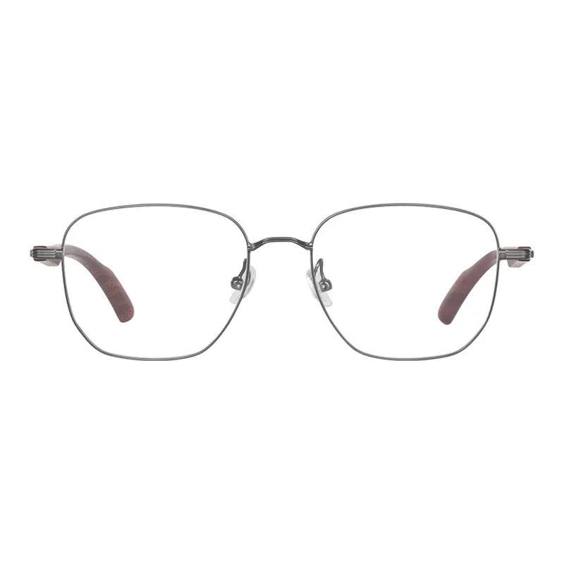 MUJOSH Astral Series Irregular Shape Wooden Leg Sunglasses Unisex-11