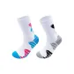 White Blue Pink+White Gray Black[2 Pack]