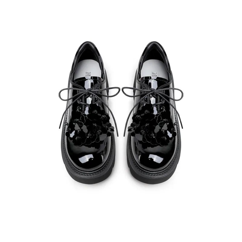 Hoov Loafers Women's Black/White-8