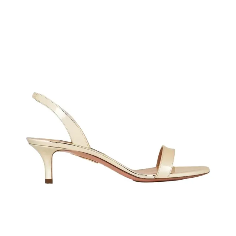 AQUAZZURA So Nude 60mm Leather Sandals-1