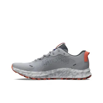 Under Armour Cushioning Slip Resistant Low Top Casual Shoes Unisex Gray Red
