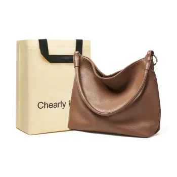 Chearly Kitity Shoulder Bags Cocoa Coffee