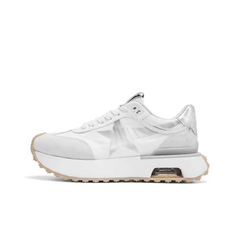 CHERYKALLY Wear-Resistant Support Height Increasing Low-Top Chunky Sneakers Women's-0