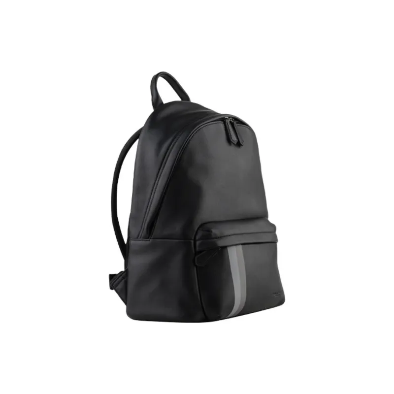 POURCHET Top Grain Cow Leather Backpack Men's-1