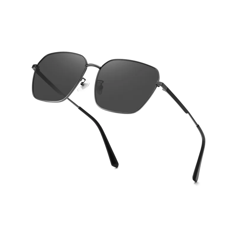 HLA Alloy Irregular Shape Sunglasses Men's-3
