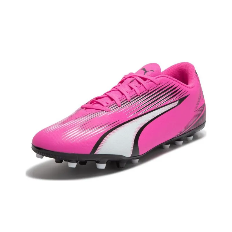 PUMA Ultra Play Mg Football Boots 'Pink White Black'-2
