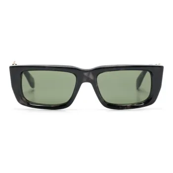 PALM ANGELS Milford Rectangular-Frame Sunglasses