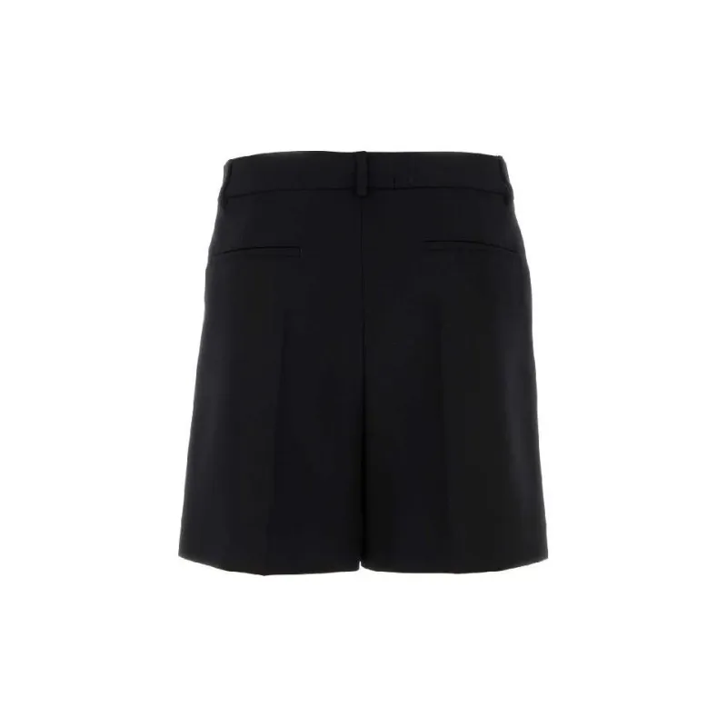 Valentino Wide Leg Tailored Shorts-1