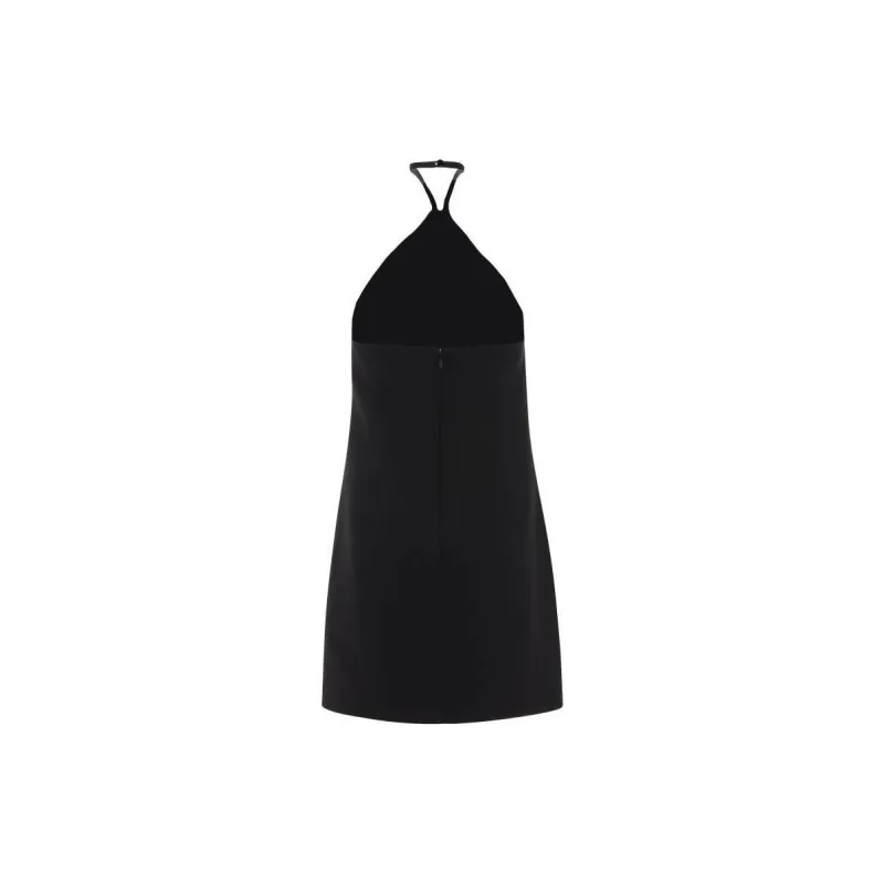 Valentino Halterneck Sleeveless Mini Dress-1