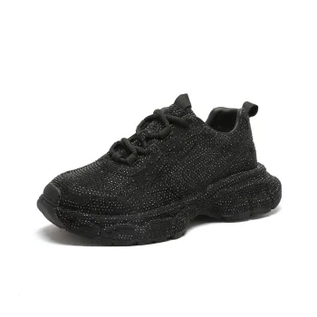 CHOVO Anti Slip And Wear Resistant Lightweight Height Increasing Low Top Chunky Sneakers Women's
