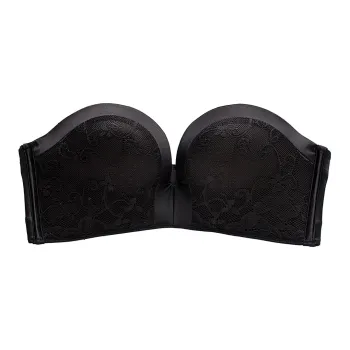 Flowers In Water Bra Women's Black