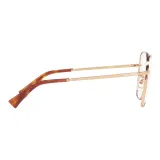 Miu logo-strap miu High-Waist-Röcke