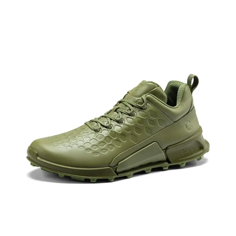 Ecco Step 2.1 Series Low Top Casual Shoes Men's Green-1