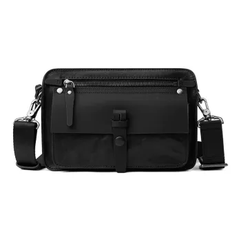Back step Shoulder Bags Black