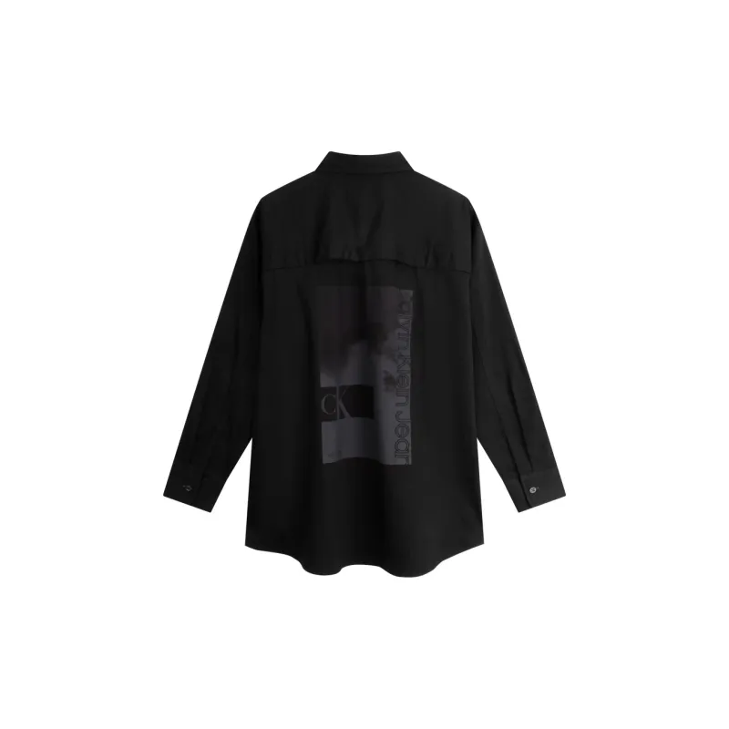 Calvin Klein SS24 Series Shirts Men BEH Space Black-1