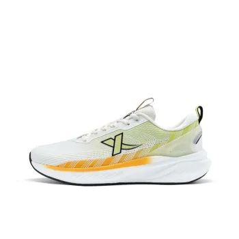 China Post x XTEP Durable Breathable Low Top Running Shoes Men's White Green