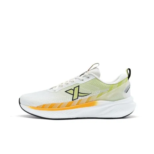 China Post x XTEP Durable Breathable Low Top Running Shoes Men's White Green