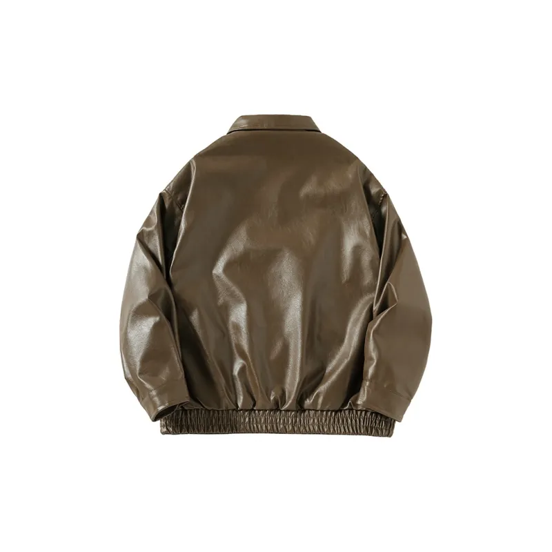 MOPE Leather Jackets Unisex-5