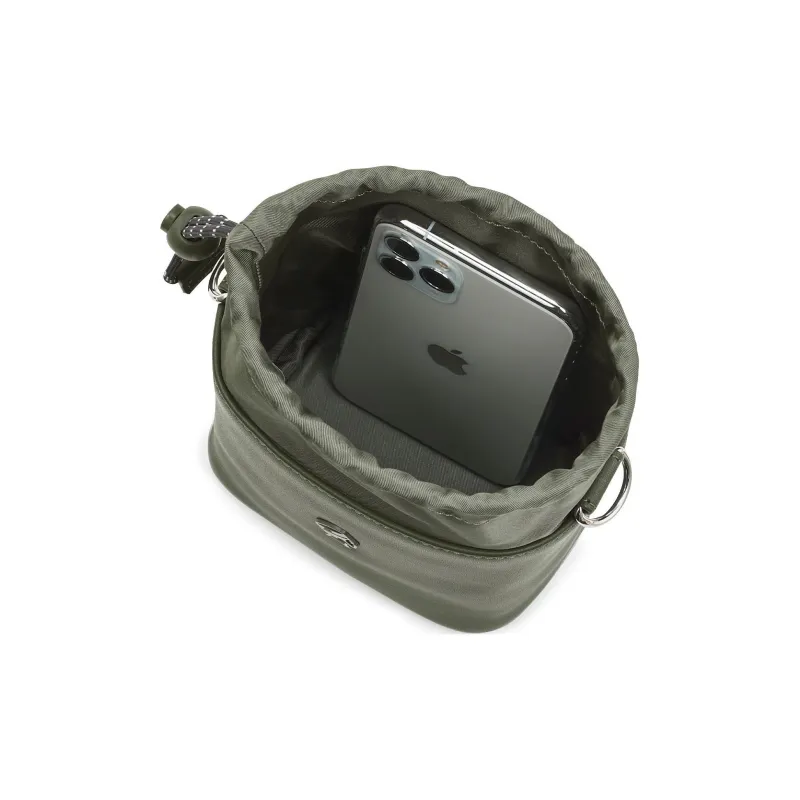 PORTER Fine Grain Cow Leather Bucket Bags Shoulder Bag Crossbody Bag Unisex Grape Green-4