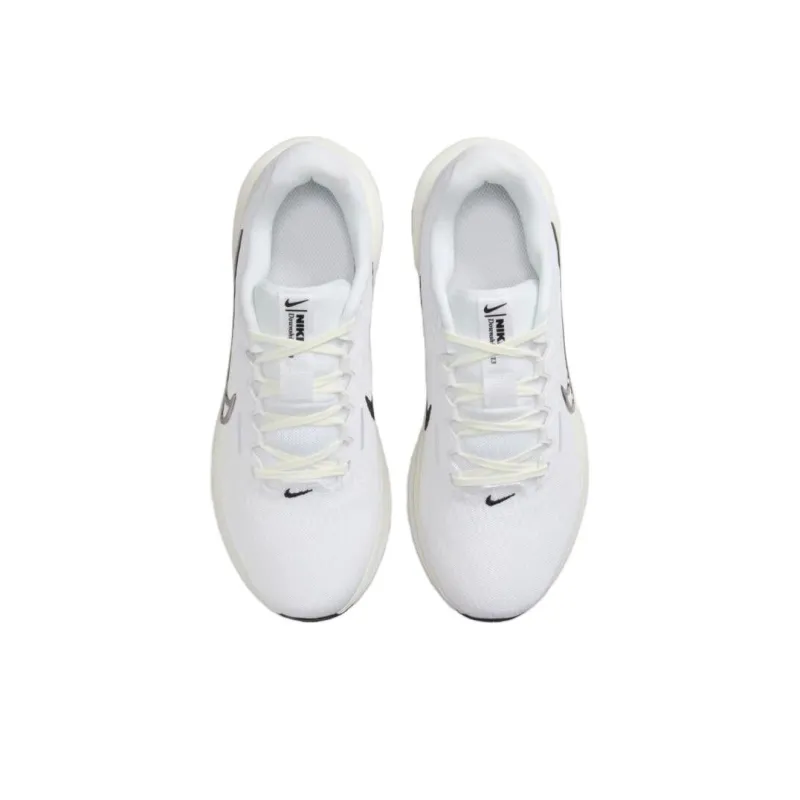 Nike Downshifter 13 White Black Sail Metallic Silver Women's-3