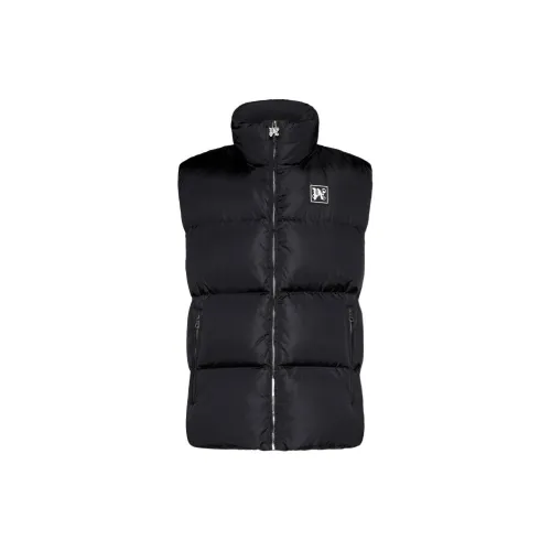 PALM ANGELS Logo-appliqué Quilted Ski Gilet