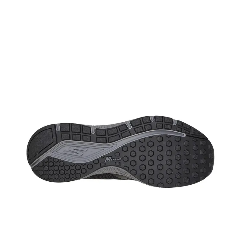 Skechers Go Run Consistent Cushioned Slip Resistant Low Top Casual Running Shoes Men's Black Gray-4