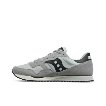 Saucony DXN Trainer Shock Absorbers With Slip Resistant Features Low Top Casual Shoes Unisex Gray Black