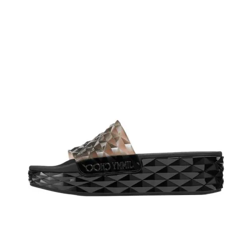 Jimmy Choo Diamond Platform Slides