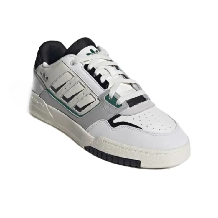adidas originals Drop Step Low White Grey Black-2