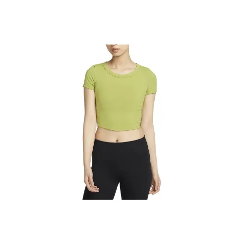 Nike T-Shirts Women's Lime Green