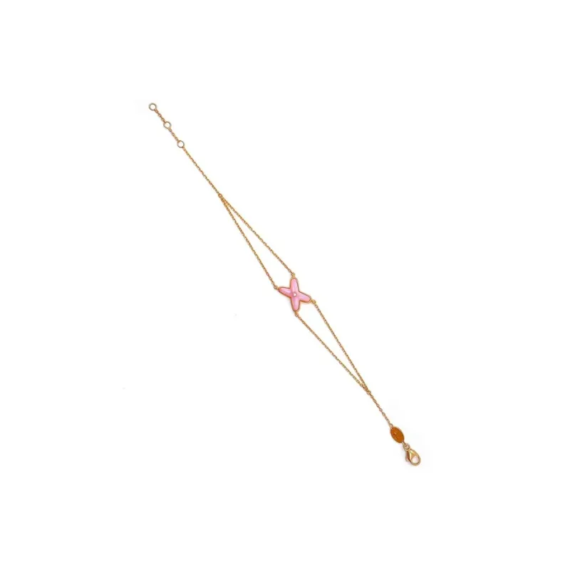 Chaumet Mother Of Pearl Bracelets Women's Pink-1