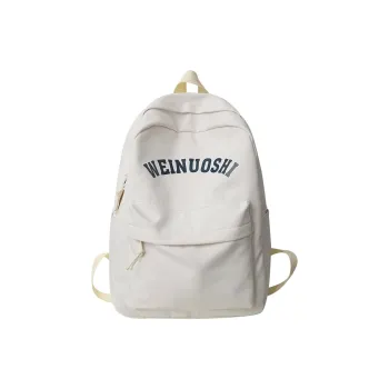 Banyanu Nylon Backpack Travel Bag Regular Unisex White/Red/Blue/Black
