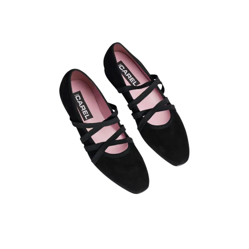 Carel Casual Single Shoes Women's Black-3