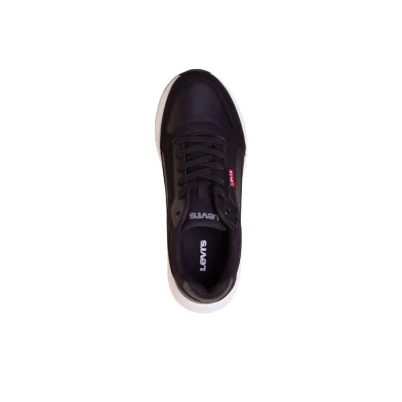 Levi’s Anti-Slip And Wear-Resistant Lightweight Low-Top Casual Shoes Women's Black-3