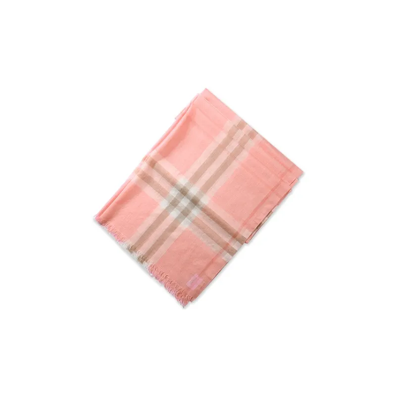 Burberry Knit Scarves Unisex Pink-2
