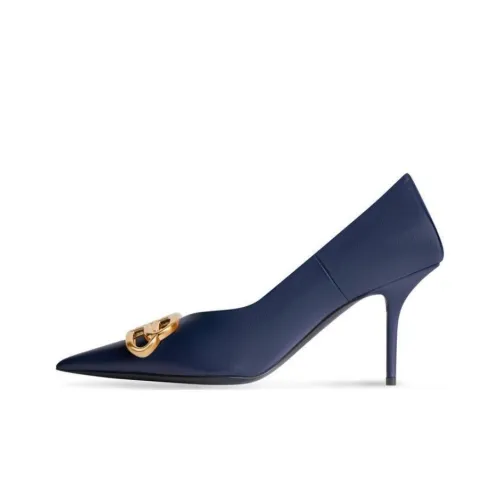 Balenciaga Knife High Heels Women's Blue