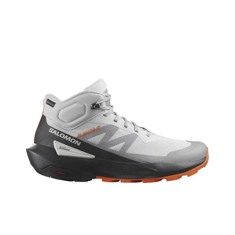 SALOMON Elixir Activ Mid GORE TEX 'Glacier Grey Dragon Fire'-1