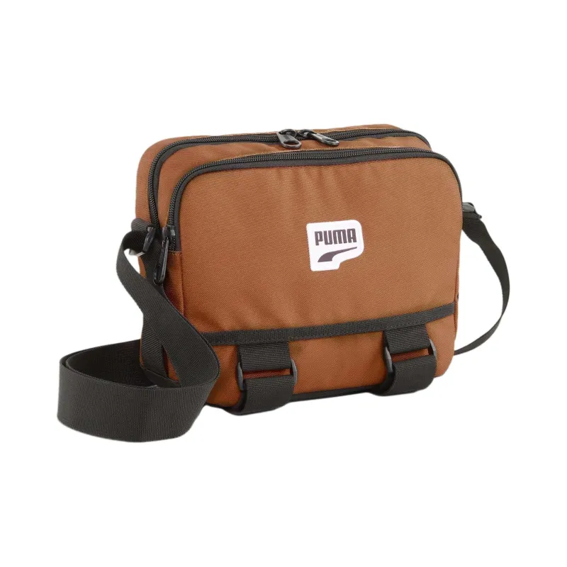 PUMA Polyester Shoulder Bag, Crossbody Bag Regular Unisex Brown-0