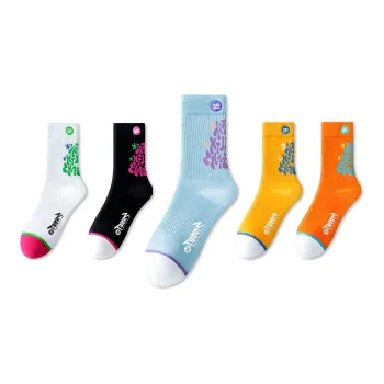 LUOLIAN Mid Calf Socks Women's 5 Pack