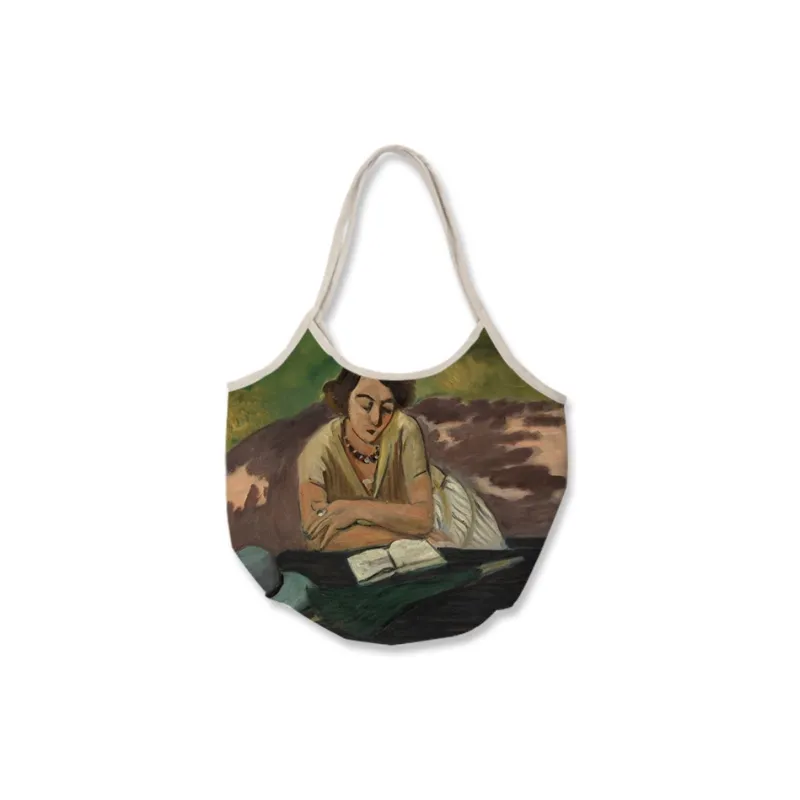 Hongna Canvas Tote Bag Shopping Bag Handbag Shoulder Bags Women's Multicolor-2