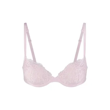 SKIMS Valentine's Day FITS EVERYBODY LACE PUSH-UP BRA Bra Women's CHERRY BLOSSOM/Cherry Blossom