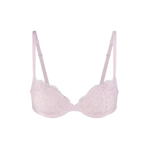 SKIMS Valentine's Day FITS EVERYBODY LACE PUSH-UP BRA Bra Women's CHERRY BLOSSOM/Cherry Blossom