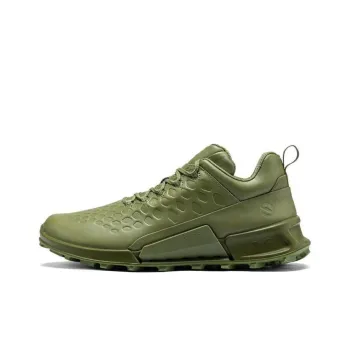 Ecco Step 2.1 Series Low Top Casual Shoes Men's Green