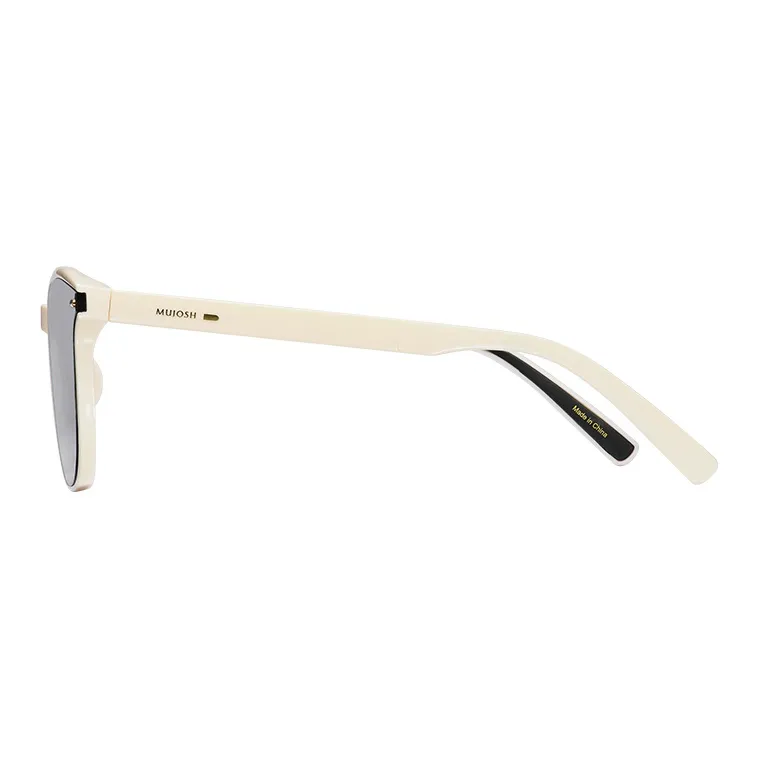 MUJOSH Flying Stack Series Square Slim Frame Foldable Sunglasses Unisex-9