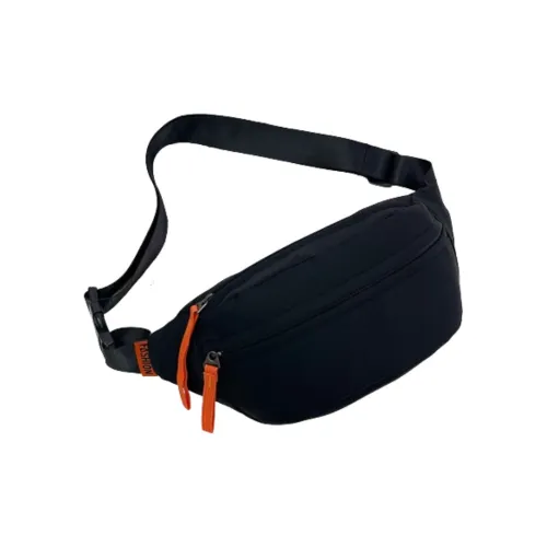 LEXI Nylon Fabric One Shoulder Crossbody Fanny Pack Regular Unisex Multicolor