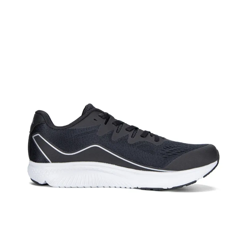 Kappa Anti Slip And Wear Resistant Lightweight Low Top Marathon Running Shoes Men's Black-1