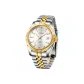 Gold White Dial