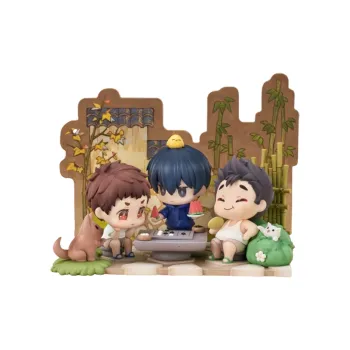 GSC Zhang Qiling The Lost Tomb Wu Xie Wang Fateng Rain Village Curios In Stock Chibi Figures 12.5cm