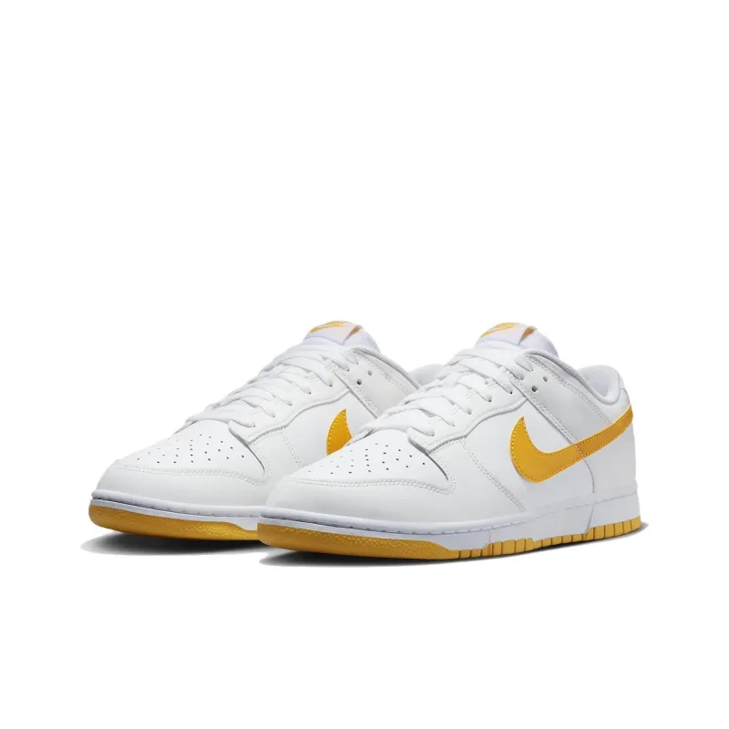 Nike Dunk Low White University Gold-2